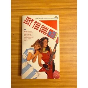 Just Too Cool 1980s Young Adult Paperback Novel Signet Punk Rock Music Theme